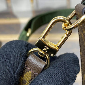 LV M80091 Louis Vuitton F¨¦licie Strap & Go Bag Khaki Green - Default Title - View 7