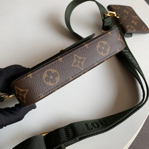 LV M80091 Louis Vuitton Felicie Strap Go Monogram Bag Green - Voguebags