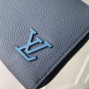LV M80334 Louis Vuitton Zippy Wallet Horizontal Navy Blue - Default Title - View 4