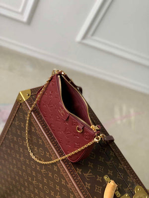 LV M80349 Louis Vuitton Easy Pouch On Strap Bag Wine Red - Default Title - View 8