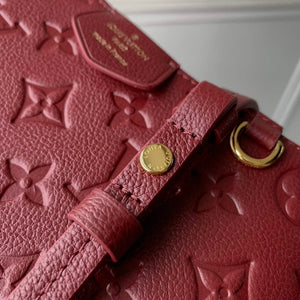 LV M80349 Louis Vuitton Easy Pouch On Strap Bag Wine Red - Default Title - View 9