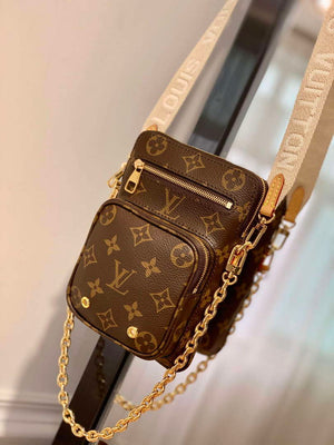 LV M80746 Louis Vuitton Utility Phone Pocket Shoulder Bag - Default Title - View 9