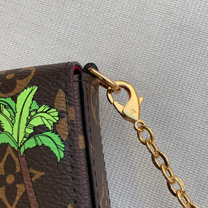 LV M80859 Louis Vuitton Felicie Pochette Monogram - Default Title - View 5