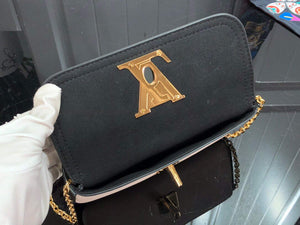 LV M80898 Louis Vuitton Lockme Pouch Black - Default Title - View 8