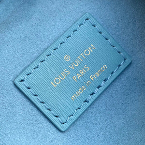 LV M81094 Louis Vuitton Loop Bag Ecru / Blue - Default Title - View 7