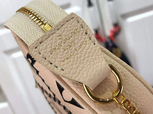 LV M81140 Louis Vuitton Mini Pochette Accessoires Bag Beige - Default Title - View 5