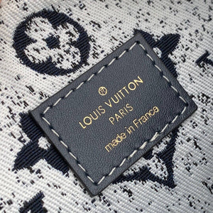 LV M81168 Louis Vuitton Nano Speedy Denim Leather Bag - Default Title - View 7