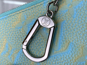 LV M81297 Louis Vuitton Key Pouch Vert d'eau Green - Default Title - View 5