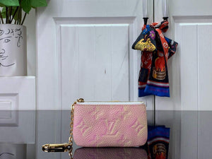 LV M81297 Louis Vuitton Key Pouch Pink - Default Title - View 1