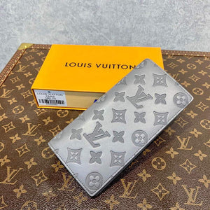 LV M81335 Louis Vuitton Brazza Wallet Anthracite gray - Default Title - View 1