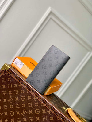 LV M81335 Louis Vuitton Brazza Wallet Gray - Default Title - View 2