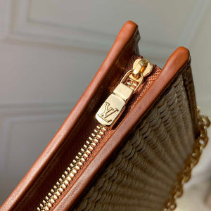 LV M81366 Louis Vuitton Toiletry Pouch on chain Tan - Default Title - View 8