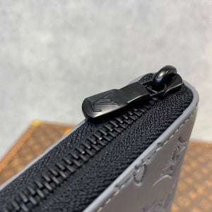 LV M81384 Louis Vuitton Zippy Wallet Vertical Anthracite Gray - Default Title - View 3