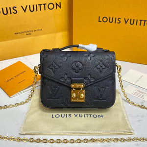 LV M81407 Louis Vuitton Micro M¨¦tis Bag Black - Default Title - View 1