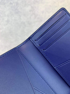 LV M81413 Louis Vuitton Pocket Organizer Other Leathers Blue - Default Title - View 6