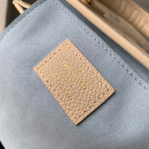 LV M81416 Louis Vuitton Petit Sac Plat Bag Blue - Default Title - View 8