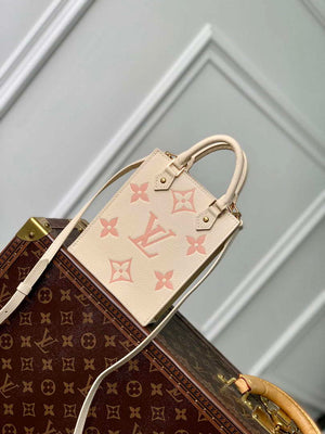 LV M81416 Louis Vuitton Petit Sac Plat Bag Pink - Default Title - View 2