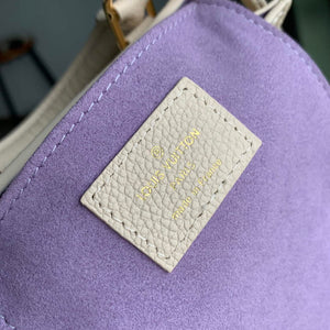 LV M81416 Louis Vuitton Petit Sac Plat Bag Taro Purple - Default Title - View 8
