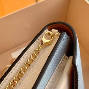 LV M81436 Louis Vuitton Mylockme Chain Pochette Blue - Default Title - View 6