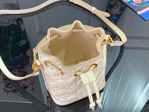 LV M81463 Louis Vuitton NANO NO¨¦ Bucket Bag Light Beige - Default Title - View 9