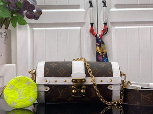 LV M81485 Louis Vuitton Papillon Trunk Handbag White - Default Title - View 1
