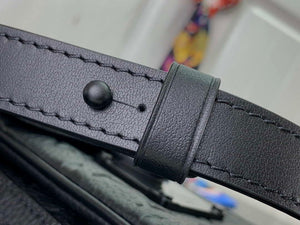 LV M81524 Louis Vuitton S-Lock Vertical Wearable Wallet Black - Default Title - View 7
