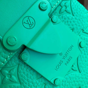 LV M81525 Louis Vuitton S-LOCK Vertical Wearable Wallet Minty Green - Default Title - View 5