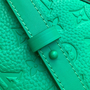 LV M81525 Louis Vuitton S-LOCK Vertical Wearable Wallet Minty Green - Default Title - View 9