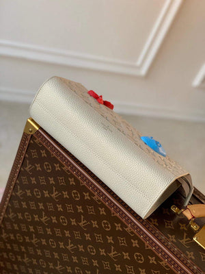 LV M81556 Louis Vuitton Pochette Voyage Other Leathers Light gray - Default Title - View 3