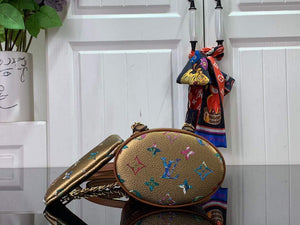LV M81724 Louis Vuitton Nano Bucket Bag Gold - Default Title - View 4
