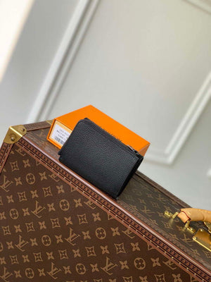 LV M81740 Louis Vuitton Pilot Wallet Black - Default Title - View 2