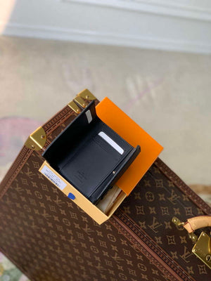 LV M81740 Louis Vuitton Pilot Wallet Black - Default Title - View 9