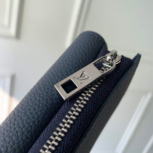 LV M81740 Louis Vuitton Pilot Wallet Dark Blue - Default Title - View 4