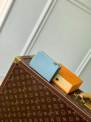 LV M81740 Louis Vuitton Pilot Wallet Light Blue - Default Title - View 2