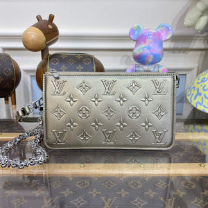 LV M81828 Louis Vuitton Lexington Pouch Bag Light gold - Default Title - View 1