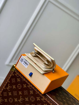 LV M81927 Louis Vuitton Cl¨¦a Wallet Monogram Empreinte Leather Beige - Default Title - View 6