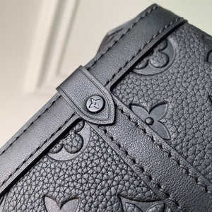 LV M82077 Louis Vuitton Vertical Trunk Wearable Wallet black embossed - Default Title - View 8