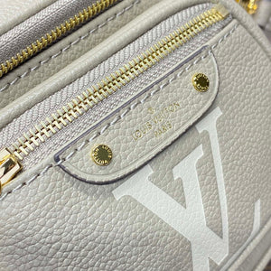 LV M82208 Louis Vuitton Mini Bumbag Monogram Empreinte Gray - Default Title - View 5