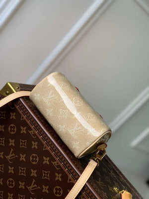 LV M82242 Louis Vuitton Nano Speedy Bag Beige - Default Title - View 6