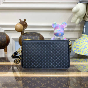 LV M82247 Louis Vuitton Lexington Pouch Bag Black - Default Title - View 1