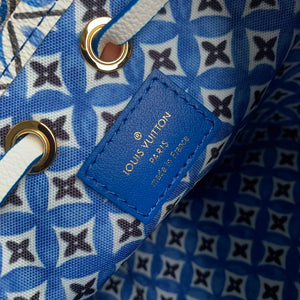 LV M82386 Louis Vuitton Nano No¨¦ Bucket Bag Blue - Default Title - View 8