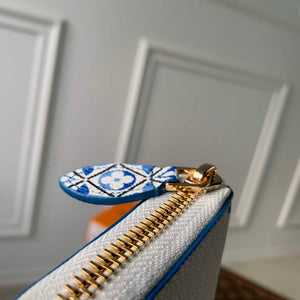 LV M82417 Louis Vuitton Zippy Coin Purse Blue - Default Title - View 3