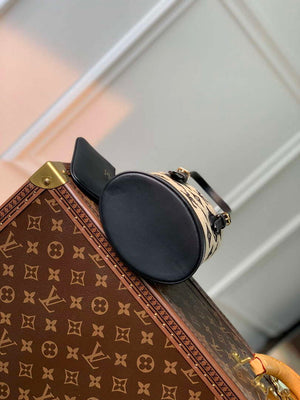 LV M82418 Louis Vuitton Nano Bucket Bag Black - Default Title - View 3