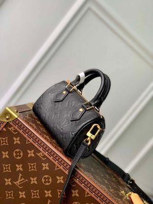 LV M82450 Louis Vuitton Nano Speedy Bag Black - Default Title - View 8