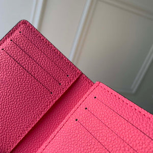LV M82514 Louis Vuitton Cl¨¦a Wallet Monogram empreinte Rose Red - Default Title - View 5