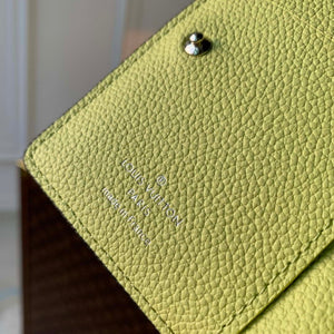 LV M82515 Louis Vuitton Cl¨¦a Wallet Monogram empreinte Matcha - Default Title - View 5