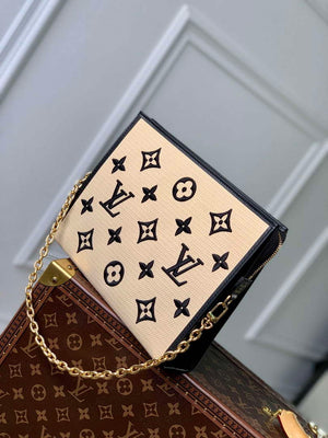 LV M82521 Louis Vuitton Toiletry Pouch On Chain Bag Black - Default Title - View 3
