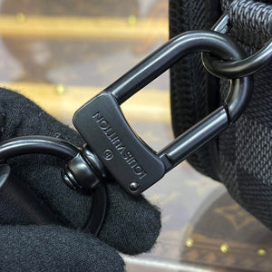 LV M82542 Louis Vuitton Nano Alpha Bag Black grid - Default Title - View 7
