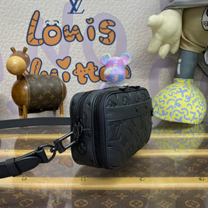 LV M82544 Louis Vuitton Nano Alpha Bag Black embossing - Default Title - View 3