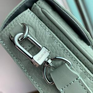 LV M82568 Louis Vuitton S-Lock Vertical Wearable Wallet Mineral Gray - Default Title - View 5